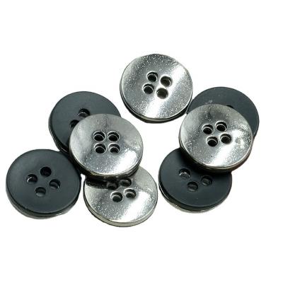 China Dry Cleaning Factory Custom Wholesale 4-Holes Button For Clothes Jeans Jacket Metal Zinc Alloy Buttons For Clothing for sale