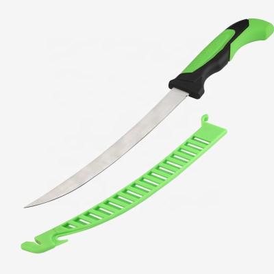 China Newcomer Multifunctional 3CR13 Stainless Steel Fillet Fishing Knife Viable In Outdoor Fishing Camping for sale