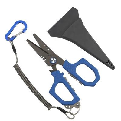 China Portable Outdoor Cutting Tool China Manufacturer Outdoor/Camping Scissors Fishing Fishing Scissors With Plastic Handle for sale