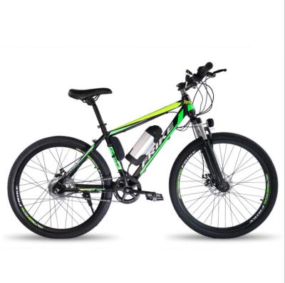 China Steel source factory 26 inch electric mountain bike assisted delivery car lithium 36V 250W shock absorbing mountain bike for sale