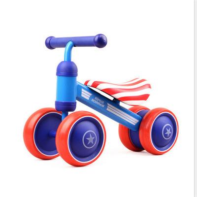 China Popular Cheap Price Plastic Kids Balance Bike Mini Tire Tires Bike Kids Silent Balance Training Bike for sale