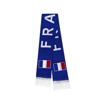 China Healthcare Institutes High quality France Scarf Fans Flag FootBall Team NFL NBA flags National Flags Garden banner for sale