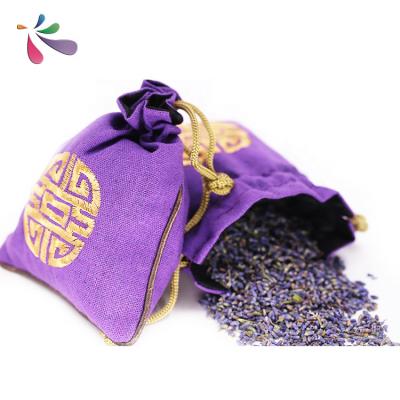 China Sustainable Cotton Lavender New Products Scented Sachet Air Freshener for sale