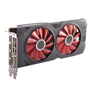 China Gaming xfx rx 580 graphics card 8gb 256bit GDDR5 gpu rx580 8g video card amd rx 580 for sale