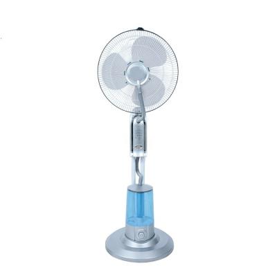 China Wholesale Remote Control Indoor Ultrasonic Water Mist Fan 16 Inch Stand Fan Humidifier Air Cooling Jet Cooling Mist Fan for sale