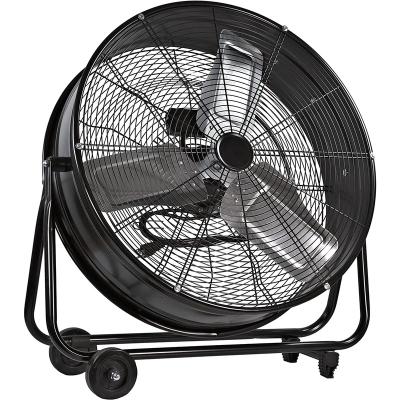 China Heavy Wind High Speed ​​Industrial Direct Drum Commercial Fan 24