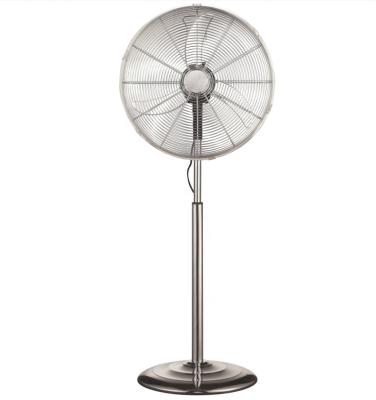 China Heavy Duty Durable Fan Manufacturer Custom Best Selling 18 Inch 3 PCS Beef Blades Stand Electric Fan Metal For Home Mechanical Pedestal 65W for sale