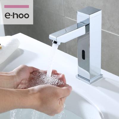 China Touchless Sense Faucets Automatic Infrared Basin Sensor Faucet Smart Mixer Tap for sale