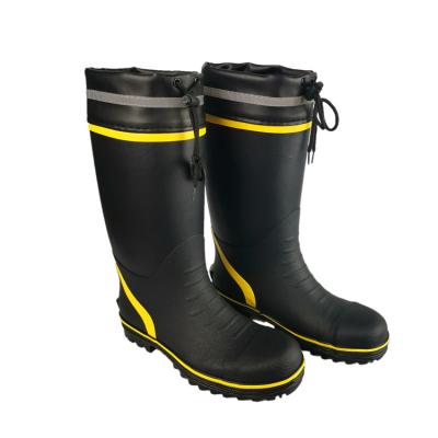 China Non Rainy Soft Fabric Mesh Lining Natural Gum Rubber Boots From Toe Cap China Manufacturer for sale