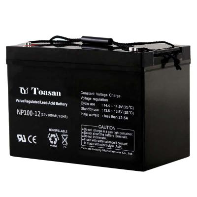 China Good Quality Toys 12V 100AH ​​AGM 12V UPS Battery Sealed Storage Lead Acid Battery - NP100-12 for sale