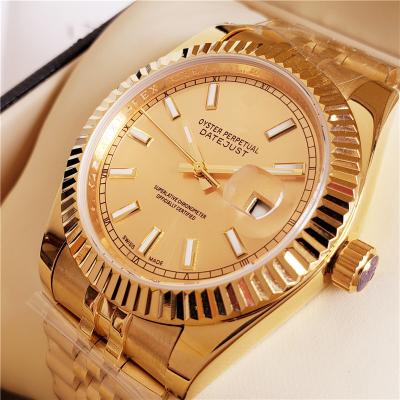 China 2021 Luxury Unisex Wrist Fashion Luxuri 24K 42Mm Alloy Rose 925 Quartz Automatic Wath 18K Watches Stainless Steel 14K Gold Watch 18 Date New for sale