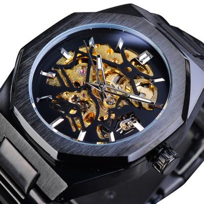 China Customized Mechanical Watches Men's Automatic Classic Date Business Mechanical Men's Luxury Wrist Watches Waterproof for sale