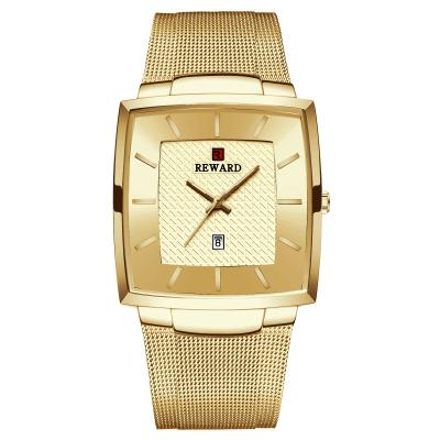 China Automatic Date Gold Top Luxury Men's Watches Sports Fashion Luminous Waterproof Wristwatch Male Quartz Hand Watch for sale