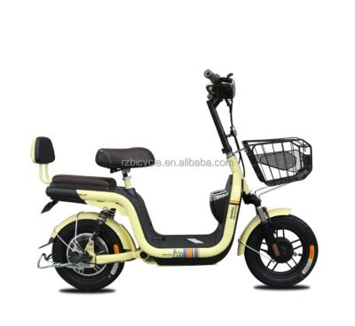 China Carbon Fiber Top Selling Two Wheels Electric Bike 500W 12A Moped Electric Bicycle for sale