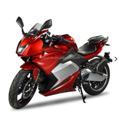 China Large Motor 2000w Carbon Fiber Motor Electric Motorcycle 72V Lithium Battery Electric Motorcycle for sale