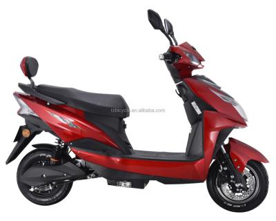 China New Type Big Power 1500W Carbon Fiber Bossy Red New Style Retro Sport Racing Motorcycle Motorbike for sale