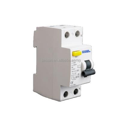 China 3SL71 SASSIN Rcbo Residual Current Circuit Breaker 2 Pole Rccb 3SL71 for sale