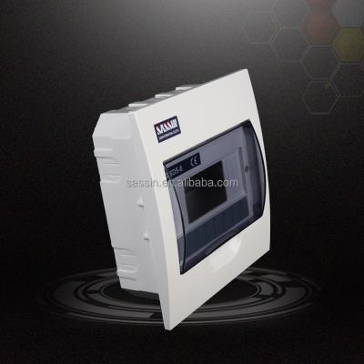 China HIPS Plastic Distribution Box 3SD5-8 SASSIN DB Distribution Box IEC Standard DB for sale