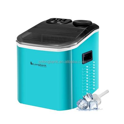 China Hotel 17kg/24h Mini Ice Maker Electric Small automatic cube making machine fast ice cream maker for milk tea shop home for sale