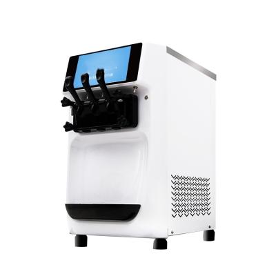 China Hotel Ice Cream Machine Soft Ice Cream Maker Commercial Countertop for sale