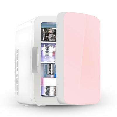 China Amazon Hot Sale 10L Portable Fridge Beauty Cosmetics Small Fridge For Skin Care Mini Fridge for sale