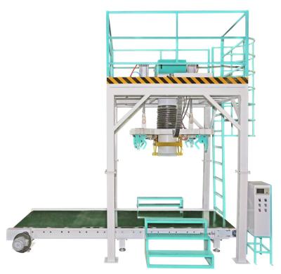 China 500kg 1000kg 1500kg Food Rice Grain Wheat Flour Ton Bag Automatic Production Line Packaging Machine for sale