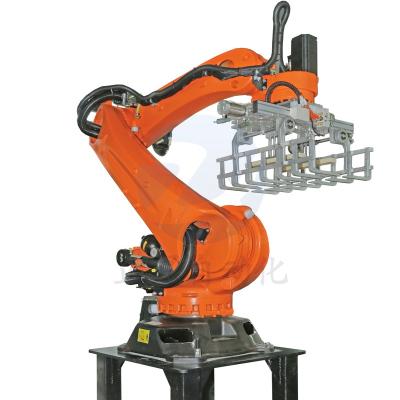 China Chemical 10 Kg 15 Kg Bentonite Refractory Material Robot Arm Palletizer Palletizing Machine for sale