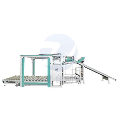 China Food Factory Direct Commercial Pallet Stacking Automatic Palletizer Palletizer Machine High Productivity For Bundles Containers for sale