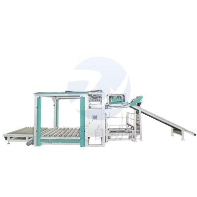 China China Industrial Customized Chemical Plant Robot Cement Bag And Fertilizer Bag Palletizer Palletizing System for sale