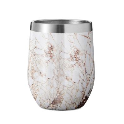 China 2022 Viable Vacuum Insulated Wine Bottle Stainless Steel Wall Wine Bottle Summer Wine Tumbler Cup 2022 Everich Double Sublimation Mug Cup With Lid for sale