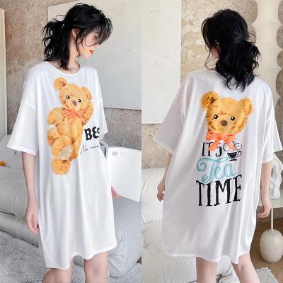 China Summer Breathable Cute Family Good Quality Cartoons Short Set Pajamas For Women Plus Size for sale