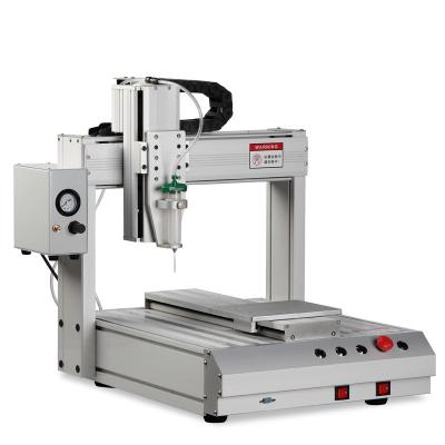 Chine Distributeur automatique de colle d'axe multi de Benchtop, machine de soudure automatique à vendre