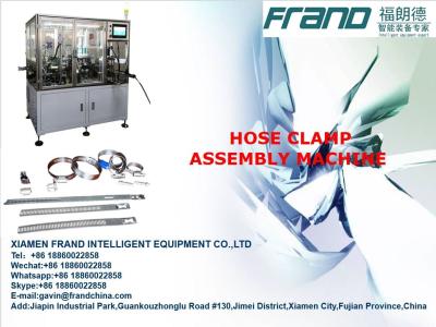 China Easy Operation Assembly Automation Equipment , Automated Padded Hose Clamp for sale