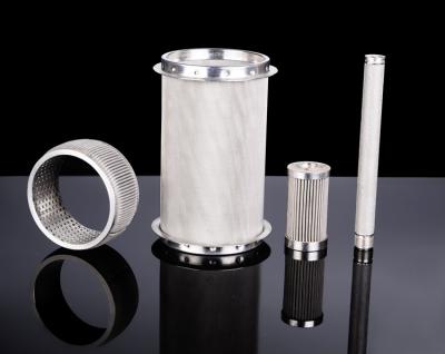 China Sintered Stainless Steel Filter Element Candle Filter for sale