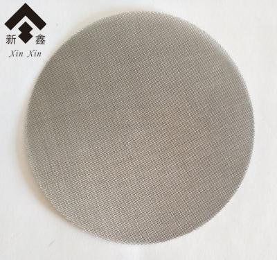 China Round SS304 316 Plain Weave Duth Wire Mesh For Wire Mesh Interlocking for sale