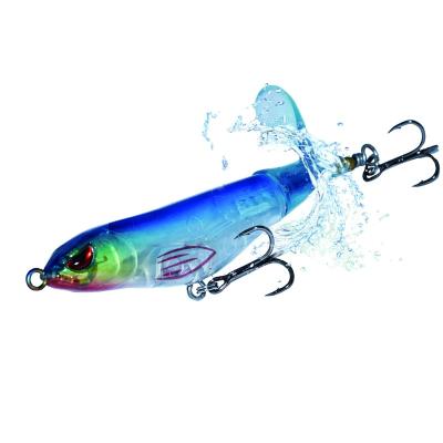 China Custom Vibrant Pond Blanks Semi-Finish Fishing Hard Lure Whacker Plopper ABS Body Spinning Baits for sale