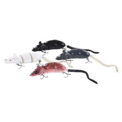 China Ocean ABS Plastic Hard Body Fishing Lures S Carved Mouse Lure New Fishing Joined Lures for sale