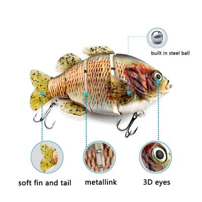 China Ocean Fishing Lure Artificial Plastic Bait For Pike Jig Groundbait Bass PESCA Crankbaits Fishing Tackle for sale