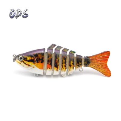 China 7 Segment Swimbait Realistic ABS Fishing Hard Plastic Wobblers Crankbait ODS Hard Bait 10cm 15g Lures 15g Artificial Sunfish Fishing for sale