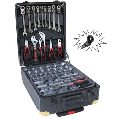 China 2022 New Hot Car General 186pcs DIY Tools Tool Kit With Aluminum Cases for sale