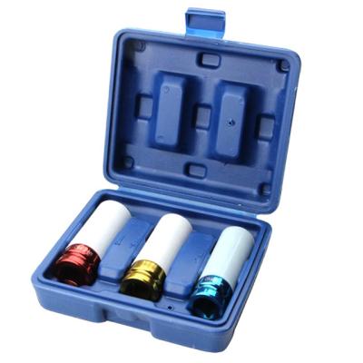 China Car 3pcs Colorful Wrench Jackets Sockets Set For 1/2'' Drive Torque Wrench for sale