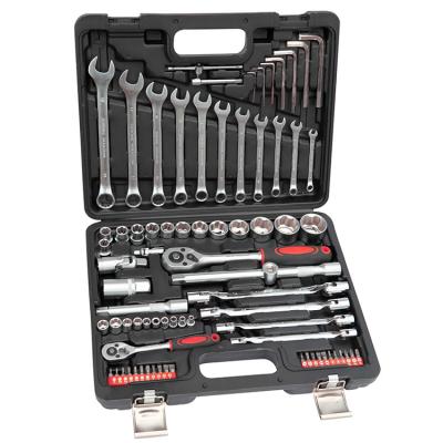 China Tool Kit Socket Spanner Set Car Repair DIY Tools 77pcs Car Home Use for sale