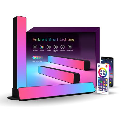 China Residential Atmosphere Light Ambient Light Smart Home Recognition Rhythm Music Control Sound Lights Led Room Decor RGB Desk Lamp Collection for sale