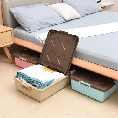 China Sustainable Household Wardrobe Storage Combination Box With Handle Bedroom With Lid Storage Box for sale