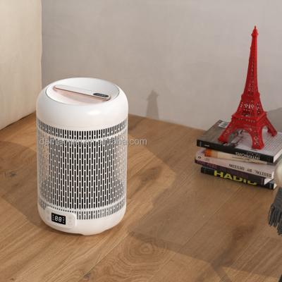 China Commercial 2500w Round Shape 360 ​​Degree Freestanding Electric Heater for sale