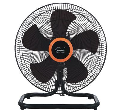 China High Wind 12 14 16 18 20 Inch Best Quality Supplier High Power Metal Floor Height Fan With Black Blade for sale