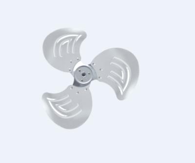 China Low Temperature Rise Aluminum Fan Parts Blade For Electric Fan for sale