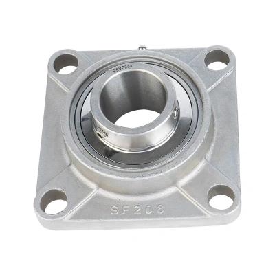 China High Quality Durability Stainless Steel Bearing SUCF202 Stainless Steel Pillow Block Bearings SUCF202 for sale