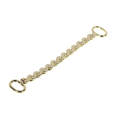 China Custom Factory Wholesale Zinc Alloy Chains Metal Shoe Chains And Accessories For Upper Sandals for sale