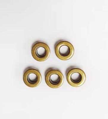 China Factory wholesale 10mm shoe buckle eyelets custom logo metal eyelets used in shoes belt bags clothes for sale